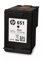 Revendeur officiel Cartouches d'encre HP 651 cartouche Ink Advantage authentique, noir