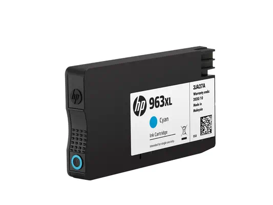 963XL Cartouche d'encre cyan authentique, grande capacité - HP - Toner - visuel 5