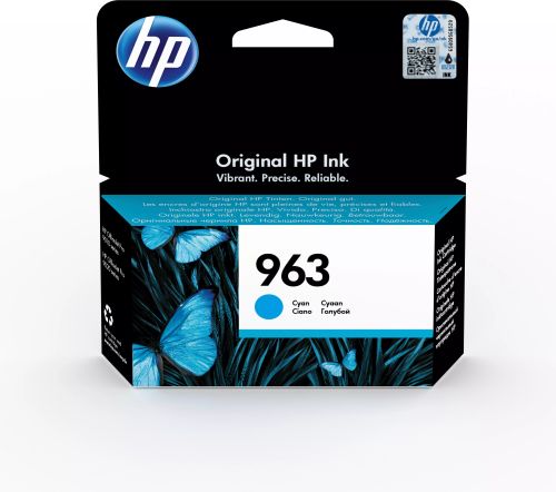 Achat HP 963 Cyan Original Ink Cartridge sur hello RSE