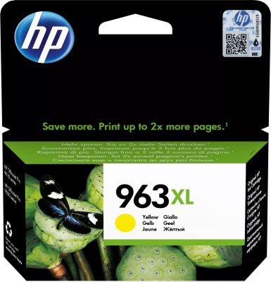 Revendeur officiel HP 963XL High Yield Yellow Original Ink Cartridge