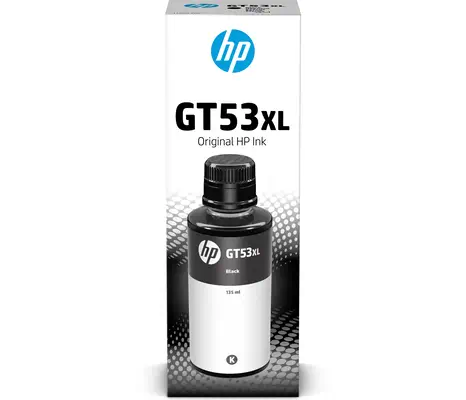 Bouteille d'encre noire HP GT53XL authentique (135 ml) - Cartouches d'encre - visuel 1