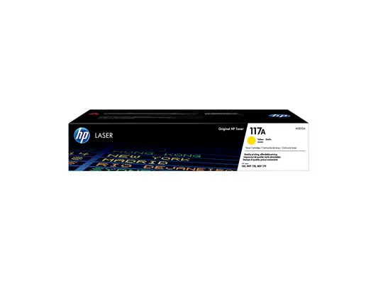 Cartouche de toner laser authentique HP 117A, jaune - Toner - visuel 2