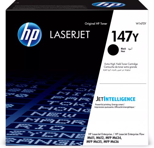 Vente HP 147Y Black LaserJet Toner Cartridge 42.000 pages au meilleur prix