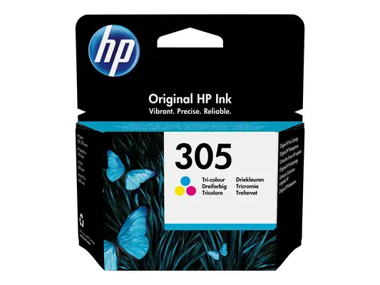 HP 305 Tri-color Original Ink Cartridge - Toner - visuel 2