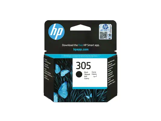 HP 305 Black Original Ink Cartridge - Toner - visuel 1
