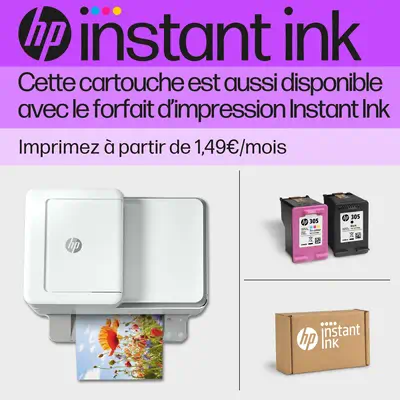HP 305XL High Yield Black Original Ink Cartridge - Cartouches d'encre - visuel 9