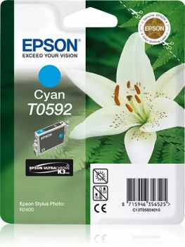 Achat EPSON T0592 cartouche d encre cyan capacité standard 13ml et autres produits de la marque Epson