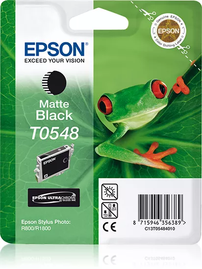Revendeur officiel Cartouches d'encre EPSON T0548 cartouche d encre noir mat capacité standard
