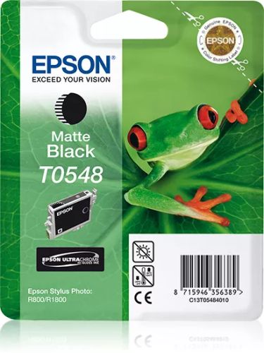 Vente Cartouches d'encre EPSON T0548 cartouche d encre noir mat capacité standard sur hello RSE