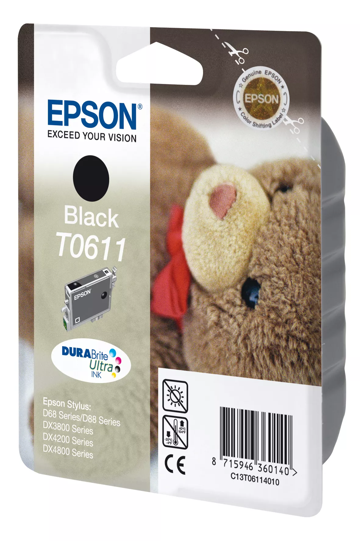 Achat EPSON T0611 cartouche d encre noir capacité standard sur hello RSE - visuel 3