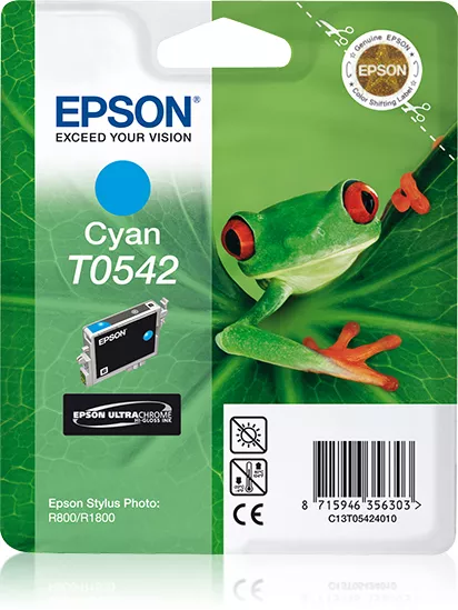 Revendeur officiel Cartouches d'encre EPSON T0542 cartouche d encre cyan capacité standard 13ml