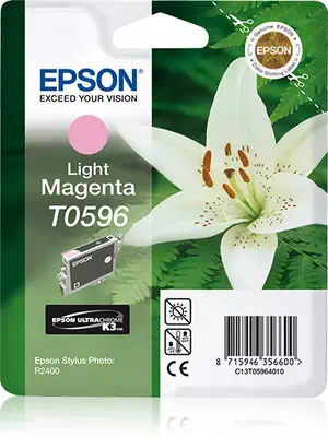 Achat EPSON T0596 cartouche d encre magenta clair capacité standard 13ml sur hello RSE