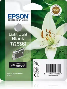 Achat EPSON T0599 cartouche d encre noir clair-clair capacité au meilleur prix