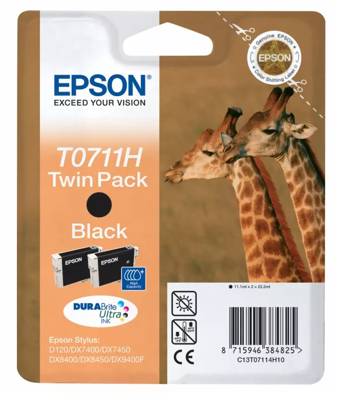 Vente EPSON T0711 cartouche d encre noir haute capacité Epson au meilleur prix - visuel 2