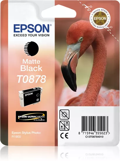 Achat EPSON T0878 cartouche d encre noir mat capacité standard au meilleur prix