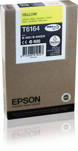 Achat EPSON T6164 cartouche de encre jaune capacité standard 53ml pack de 1 sur hello RSE