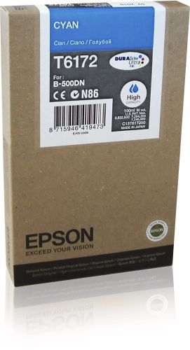 Vente EPSON T6172 cartouche de encre cyan haute capacité 100ml pack de 1 au meilleur prix