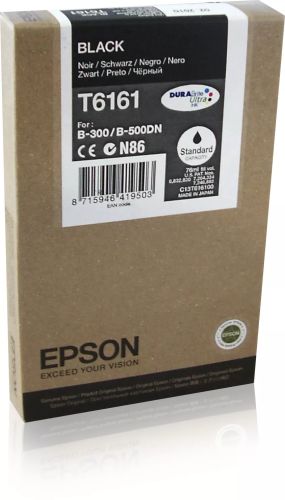 Achat Cartouches d'encre EPSON T6161 cartouche de encre noir capacité standard 76ml pack de 1