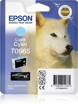 Vente EPSON T0965 cartouche d encre cyan clair capacité standard au meilleur prix