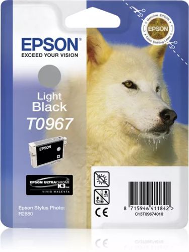 Vente EPSON T0967 cartouche d encre noir clair capacité standard au meilleur prix