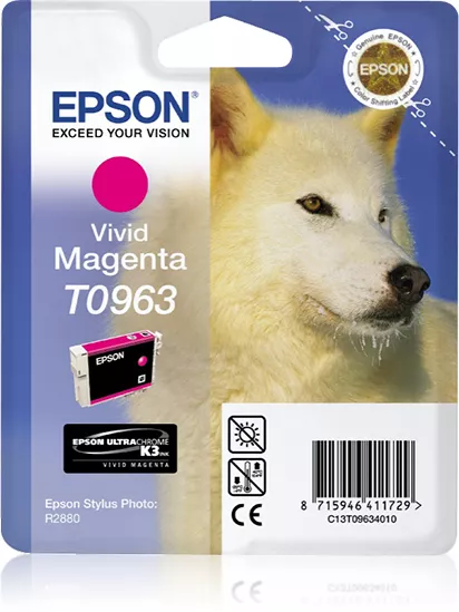 Achat EPSON T0963 cartouche d encre magenta vif capacité et autres produits de la marque Epson