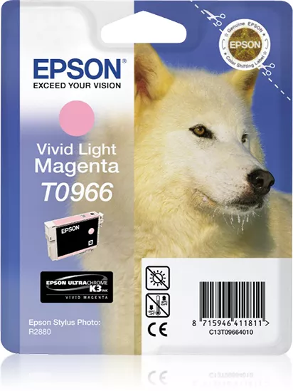Achat EPSON T0966 cartouche d encre magenta vif clair capacité - 8715946411811