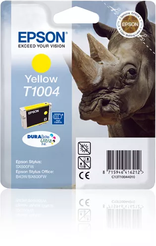 Vente EPSON T1004 cartouche d encre jaune capacité standard 11 au meilleur prix