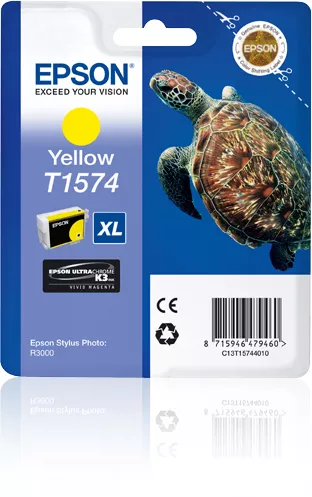 Achat EPSON T1574 cartouche de encre jaune capacité standard 1 sur hello RSE