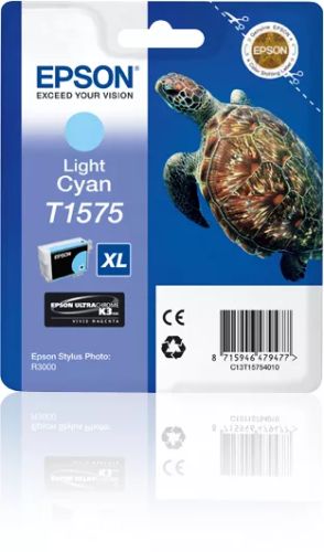 Achat EPSON T1575 cartouche de encre cyan clair capacité et autres produits de la marque Epson