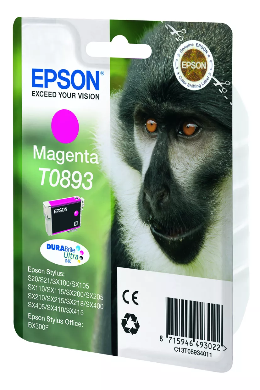 Vente EPSON T0893 cartouche d encre magenta faible capacité Epson au meilleur prix - visuel 2