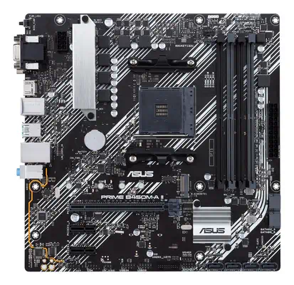 ASUS PRIME B450M-A II AMD B450 Emplacement AM4 Asus - visuel 1 - hello RSE - Efficience énergétique parfaite