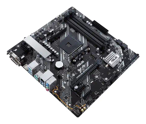 ASUS PRIME B450M-A II AMD B450 Emplacement AM4 Asus - visuel 1 - hello RSE - Fonction Recherche