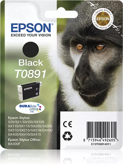 Revendeur officiel Cartouches d'encre Epson Monkey Cartouche "Singe" - Encre DURABrite Ultra N