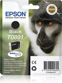 Livraison rapide Epson Monkey Cartouche "Singe" - Encre DURABrite Ultra N