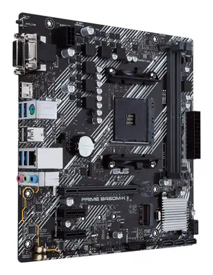 ASUS Prime B450M-K II AMD B450 Emplacement AM4 micro ATX - Asus - Carte mère - visuel 3