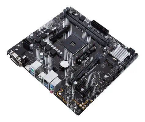 ASUS Prime B450M-K II AMD B450 Emplacement AM4 micro ATX - Asus - Carte mère - visuel 4