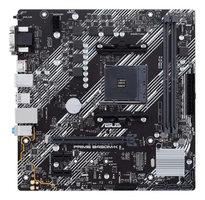 ASUS Prime B450M-K II AMD B450 Emplacement AM4 micro ATX - Asus - Carte mère - visuel 2