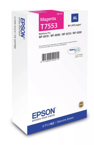 Achat Epson Encre Magenta XL (4 000 p) sur hello RSE