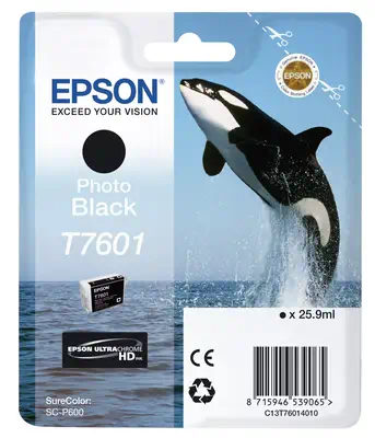 Vente Cartouches d'encre EPSON T7601 cartouche dencre photo noir haute capacité 25 sur hello RSE