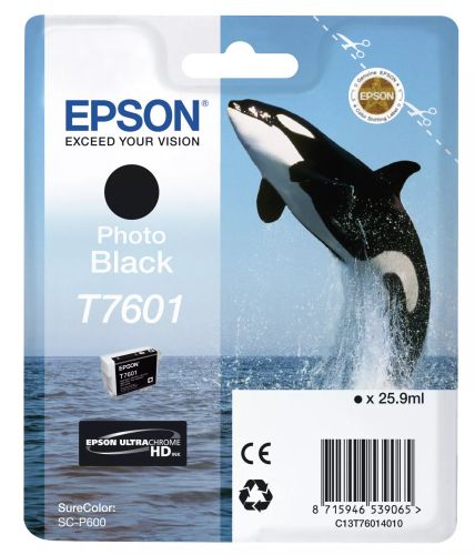 Vente Cartouches d'encre EPSON T7601 cartouche dencre photo noir haute capacité 25 sur hello RSE