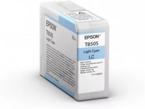 Revendeur officiel Cartouches d'encre EPSON Singlepack Light Cyan T850500 UltraChrome HD ink