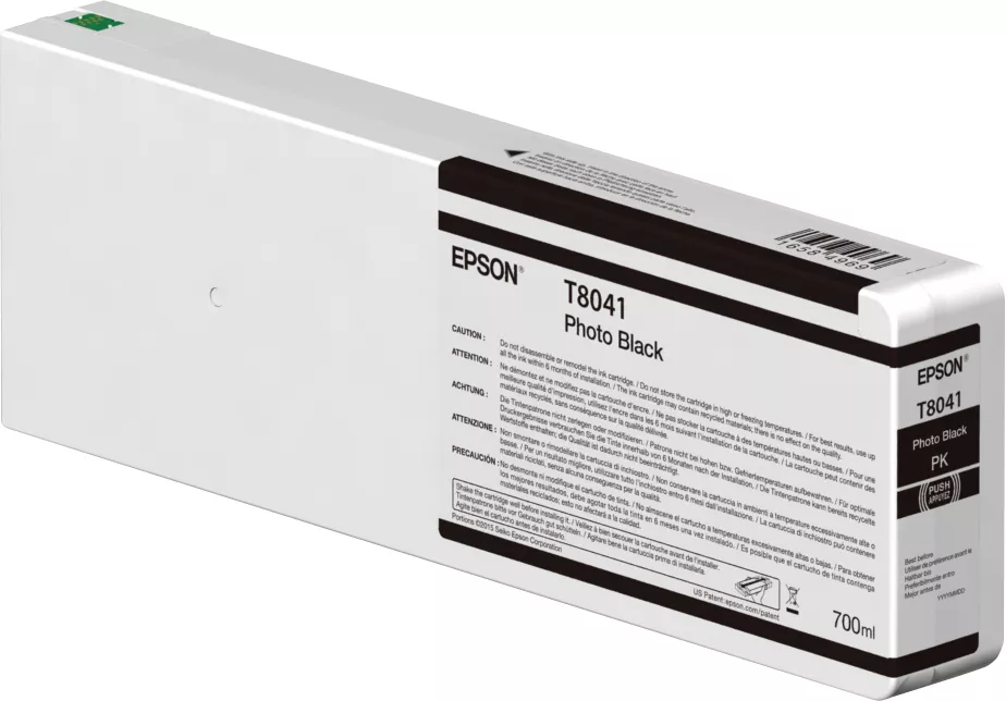 Achat Cartouches d'encre Epson Singlepack Photo Black T804100 UltraChrome HDX/HD sur hello RSE
