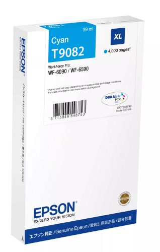 Vente Cartouches d'encre Epson Encre Cyan XL (4 000 p)