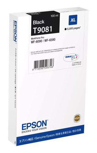 Vente Epson Encre Noire XL (5 000 p) au meilleur prix