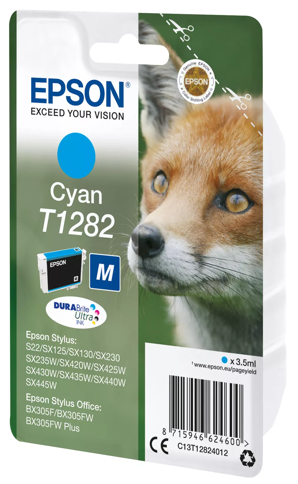 Vente EPSON T1282 cartouche d encre cyan capacité standard Epson au meilleur prix - visuel 2
