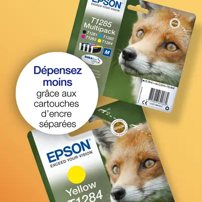 Epson Fox Encre cyan DURABrite Ultra Renard T1282 - Cartouches d'encre - visuel 5