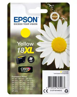 Achat Epson Daisy Cartouche "Pâquerette" 18XL - Encre Claria sur hello RSE