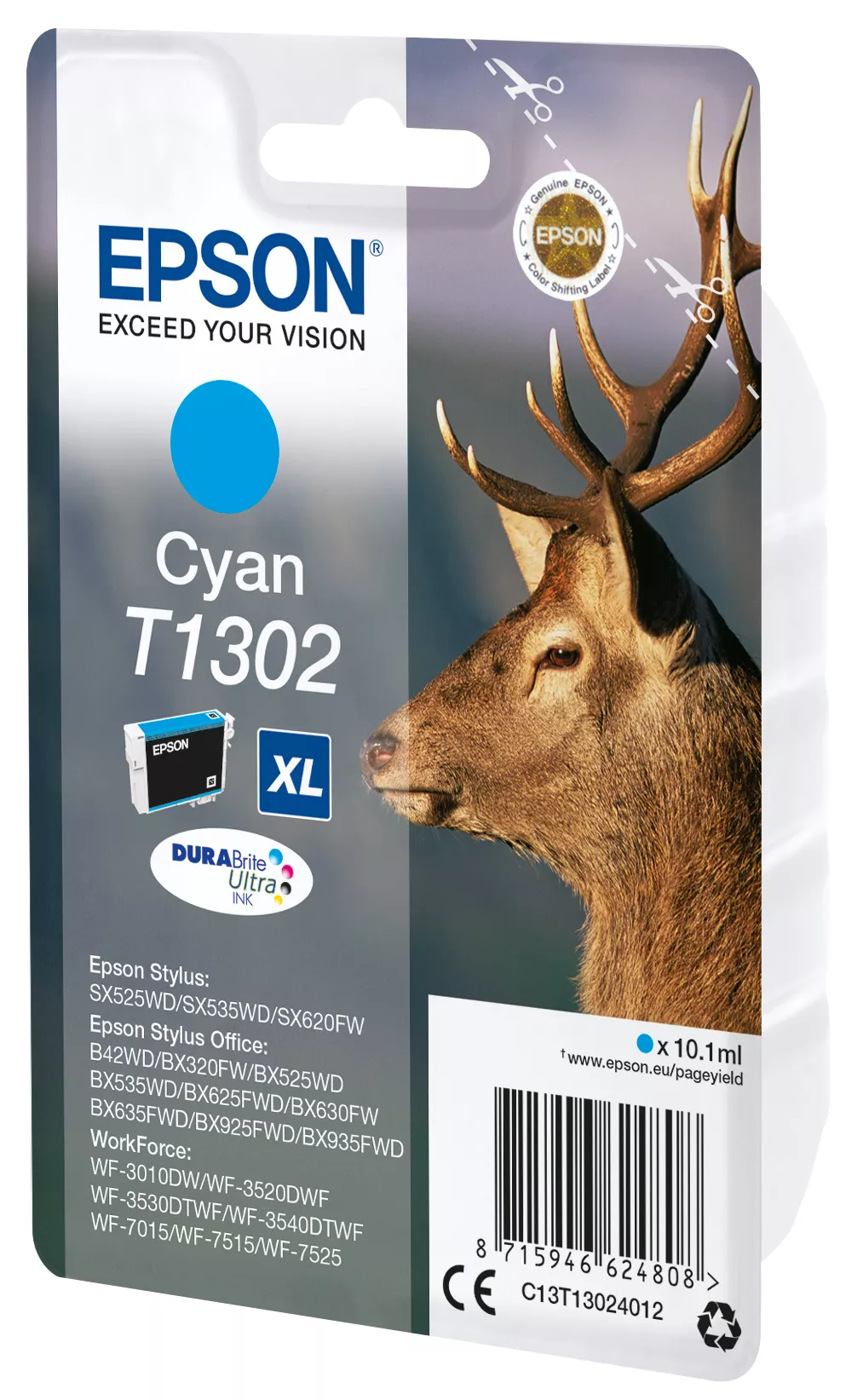 Vente EPSON T1302 cartouche d encre cyan très haute Epson au meilleur prix - visuel 2