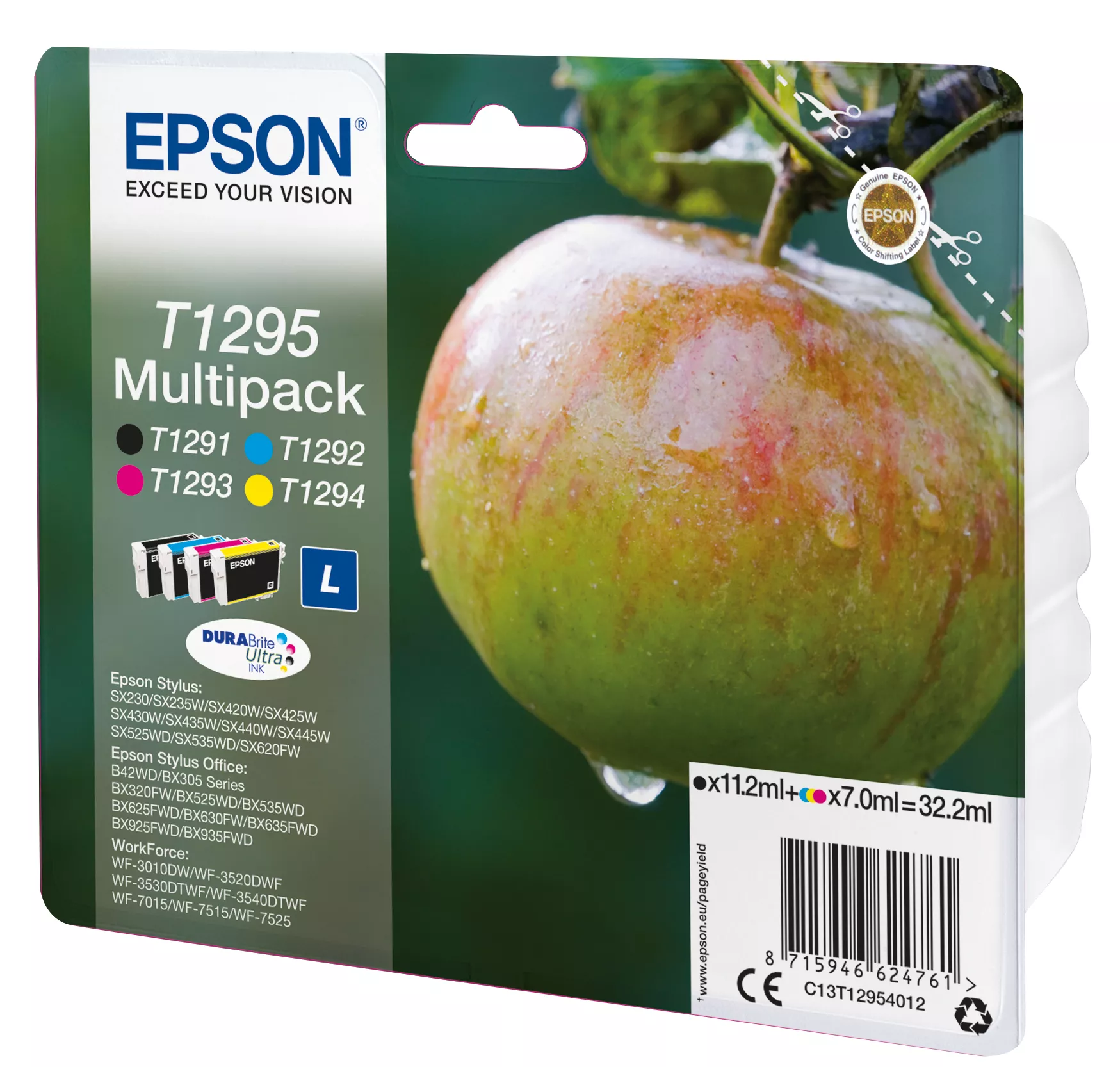 Vente EPSON T1295 cartouche d encre noir et tricolore Epson au meilleur prix - visuel 2