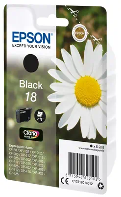 Vente EPSON 18 cartouche d encre noir capacité standard Epson au meilleur prix - visuel 2